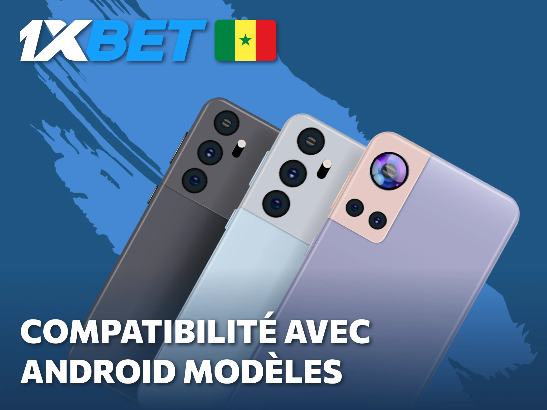 Assurez-vous que l'application 1xBet fonctionne sur votre modèle Android.