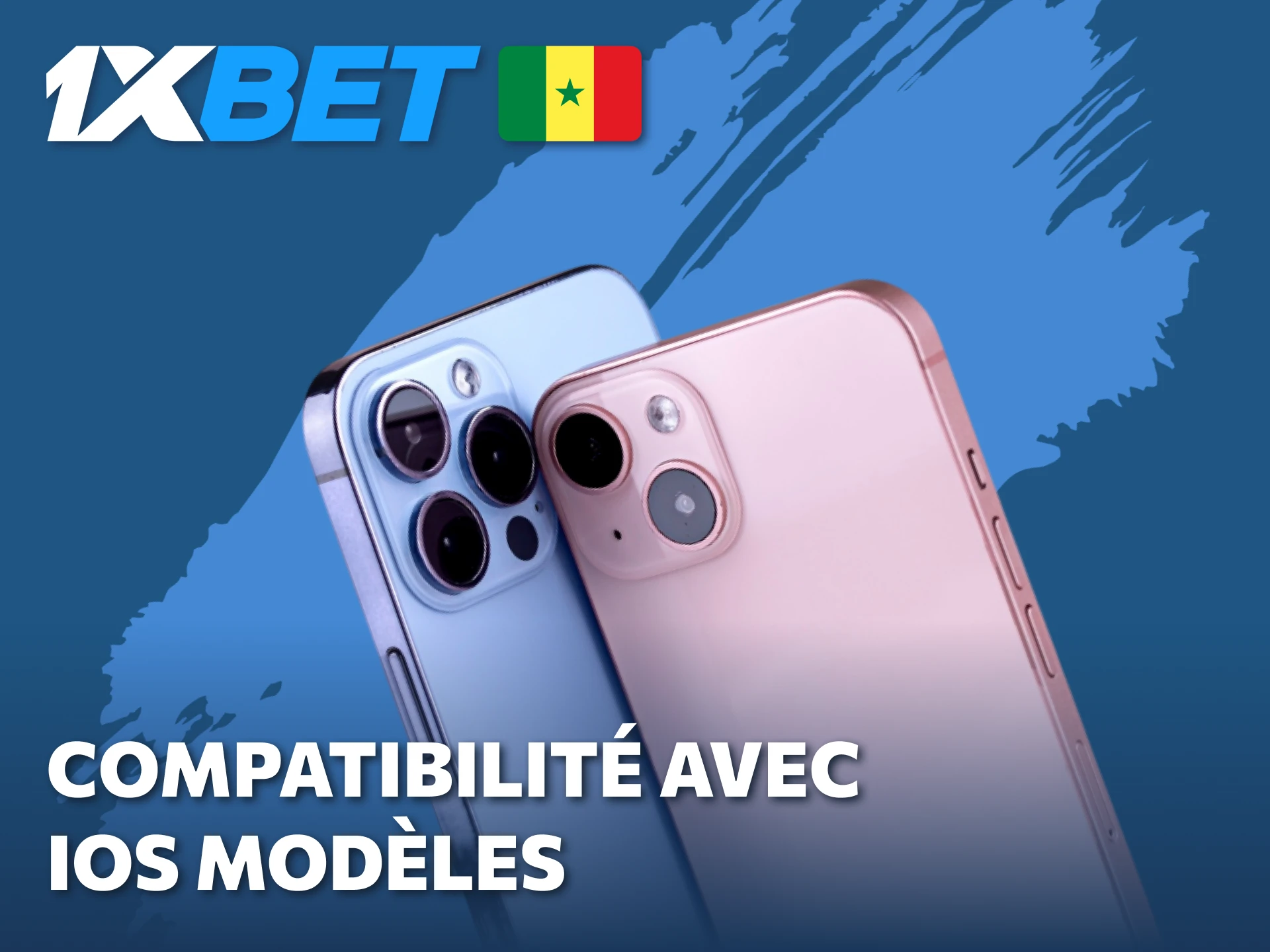 Contrôlez la compatibilité de l'application 1xBet avec les appareils iOS.