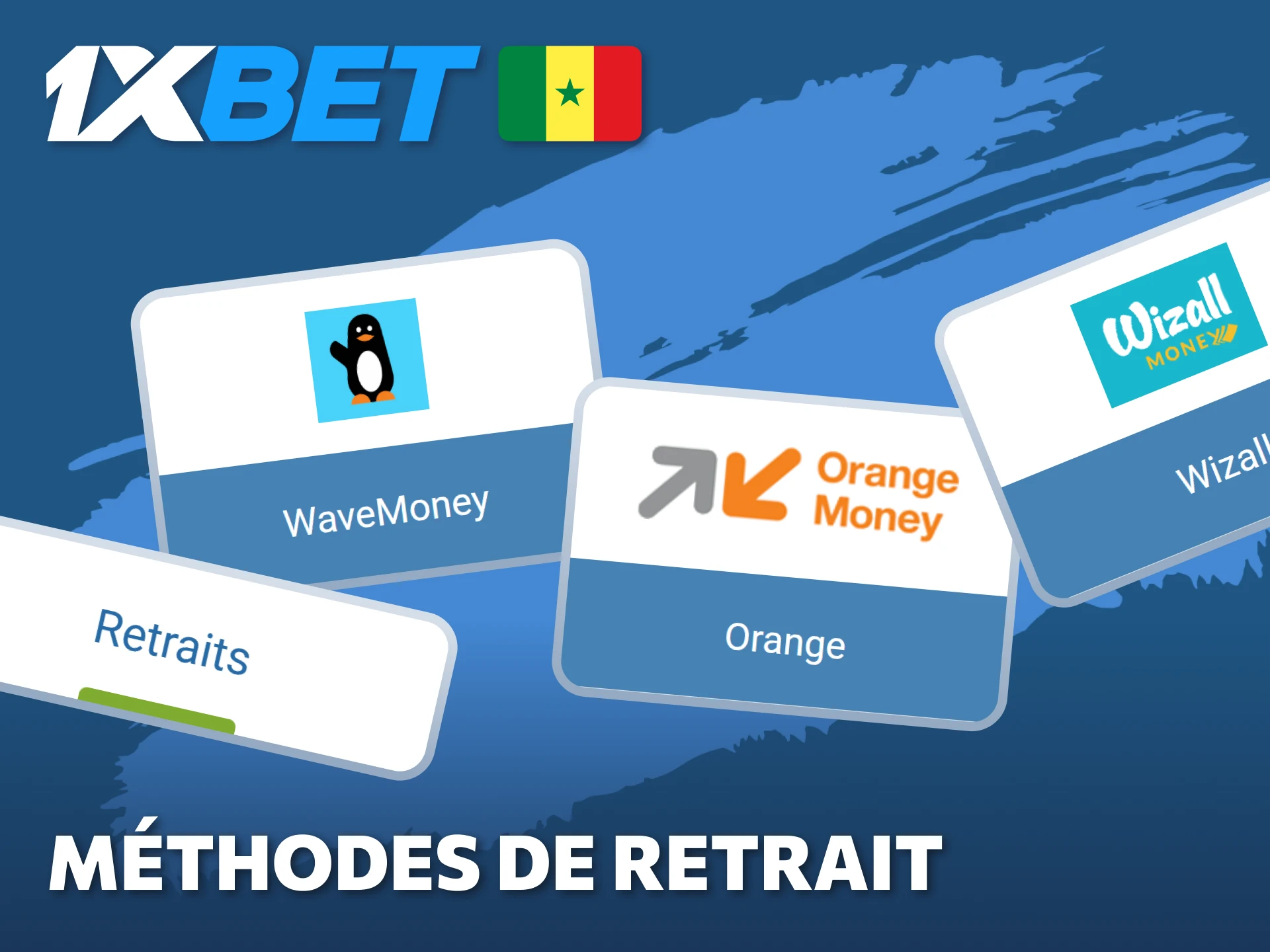 Examinez les principales méthodes de retrait pour récupérer vos gains depuis l'application 1xBet.