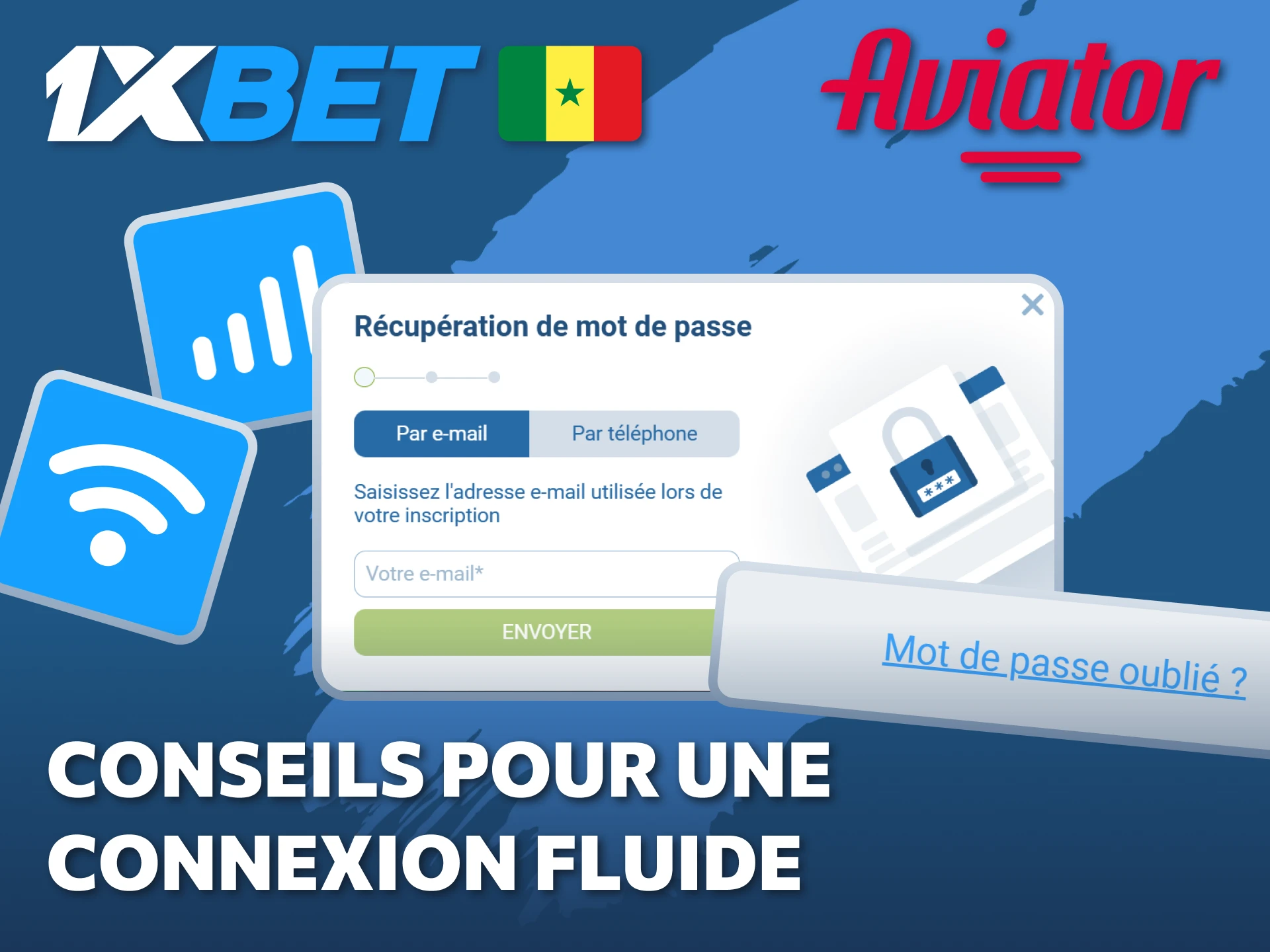 Consultez nos conseils pour optimiser votre connexion et jouer à Aviator sur 1xBet.