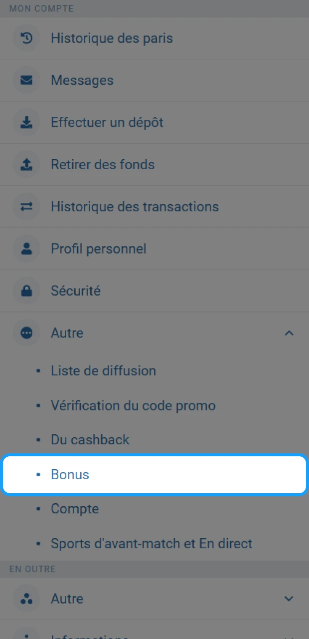 Recevez votre bonus de bienvenue pour augmenter vos fonds de jeu sur 1xBet au Sénégal.