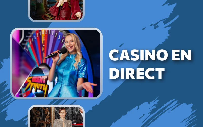 Jouez en direct avec de vrais croupiers au Casino en direct sur 1xBet.